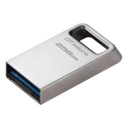 Kingston USB flash 256GB micro 3.2 DTMC3G2256GB srebrni