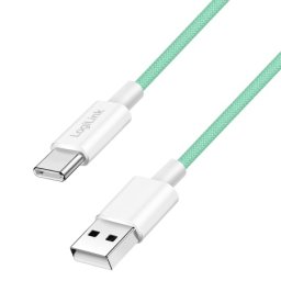Logilink USB 2.0 Type C cable, C/M na USB - A/M, zelena, 1.0m ( 6423 )