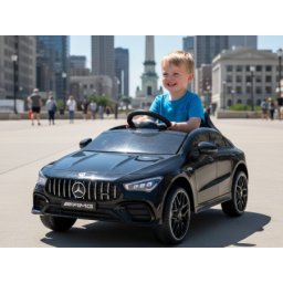 Mercedes – Benz AMG CLA 45 Crni Dečiji Auto Licencirani