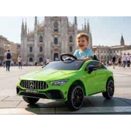 Mercedes – Benz AMG CLA 45 licencirani auto na akumulator Zeleni