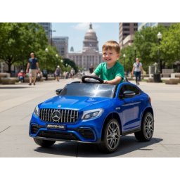 Mercedes – Benz AMG GLC 63S coupé Plavi Dečiji Licencirani Džip