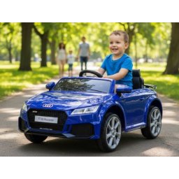Audi TT RS – Licencirani Dečiji Automobil na Akumulator Plavi (12V)