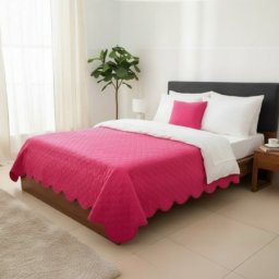 Pamučni prekrivač 180x230cm sa ukrasnom jastučnicom 40x40cm - Lucia P ( VLK000242-luciap )