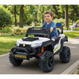 Veliki Dečiji Dvosed UTV Off-Road Beast 4×4 – Beli (SM-26204B)