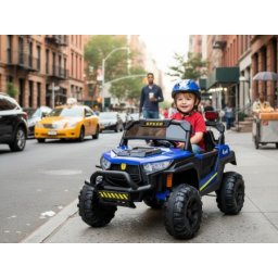 Veliki Dečiji Dvosed UTV Off-Road Beast 4×4 – Plavi (SM-26204B)