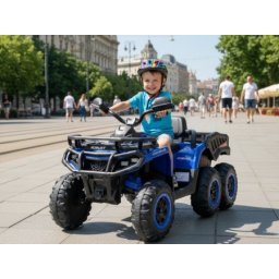 Veliki Off-Road Kvad Robust 4×4 – Plavi (SM-26201P)