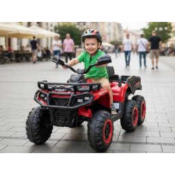 Veliki Off-Road Kvad Robust 4×4 – Crveni (SM-26201C)