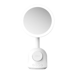 Magsafe sy-w02250 beli zvucnik bluetooth + ogledalo makeup + bezicni punjac ( ZV1239 )