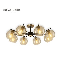 LUSTER 8XE14 TALIA 32 CRNI BAKAR BBLINK
