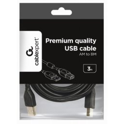 CCF-USB2-AMBM-10 Gembird USB 2.0 A-plug B-plug ferit kabl za stampac 3m