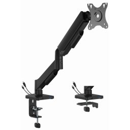 MA-DA1U-01 Gembird Podesivi stoni drzac za monitor sa USB portom, tilt 17-32 max.9kg