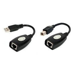 Kettz USB extender UEX-050 do 50m + printer port