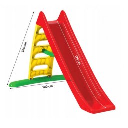 Dohany Super Speed - Tobogan za decu sa priključkom za vodu 170 cm - Crveni (463)