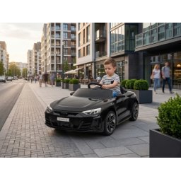 Audi RS e-tron GTCrni – Licencirani Dečiji Automobil na Akumulator (12V)