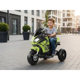 Dečiji motor na akumulator na 3 točka HLT Zeleni (6V)