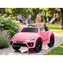 Volkswagen Beetle Dune Roze Automobil za decu Licencirani