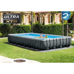 Intex Ultra XTR Frame pravougaoni bazen sa metalnom konstrukcijom i peščanom filtracijom 9.75 x 4.88 x 1.32 m ( 26374 )