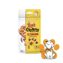 Lara Crunchy Bites with Chicken 50g, Hrskavi Zalogaji Sa Piletinom