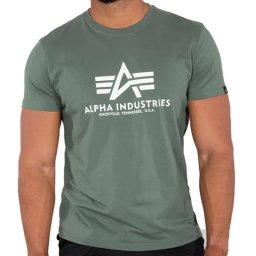 ALPHA INDUSTRIES MAJICA BASICVGREEN