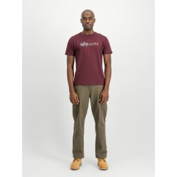 ALPHA INDUSTRIES MAJICA LABELT DCHERRY