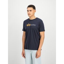 ALPHA INDUSTRIES MAJICA LABELT RBLUE