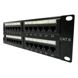 Patchcord kabal panel UTP 6, 48 2 bloka, 2U