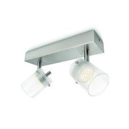Plafonjera TOILE bar/tube bela 2x3W SELV Philips 53262/67/16