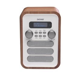 Radio FM DAB-48 beli Denver 30767