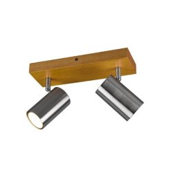 Spot lampa Marley Wood 2xGU10 Trio Lighting 812400207