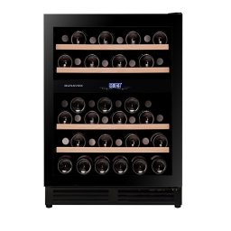Vinska vitrina dvozonska podpultno ugradna Dunavox DAUF-45.125DB.TO v9713