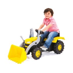 Traktor na pedale sa kašikom žuti Dolu 080516