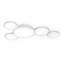 Plafonjera Vesta 373 LED 60W 3000K Bela 201080