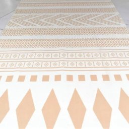 Prostirka sa printom mix bež 70x140 143-6