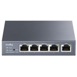Cudy R700 Gigabit Multi-WAN VPN Router, 1Gbit WAN, 3Gibt LAN/WAN, 1Gbit LAN, 128MB DDR, 16MB NOR Fl