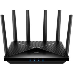 Cudy WR6500H BE6500 2.5G Wi-Fi 7 Router, Broadcom 2 GHz Quad-Core CPU, 6-Stream Dual-Band Wi-Fi 7