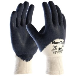 Atg rukavica novatril 3/4 premaza plava vel 9 ( 24-185/9 )