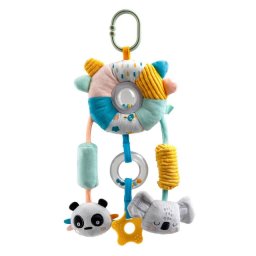 EurekaKids Cucu Rattle Plišana senzorna zvečka i igračka za kačenje