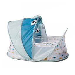 EurekaKids Cucu Travel Bed prenosivi krevetac za bebe - sklopivi sa igračkama