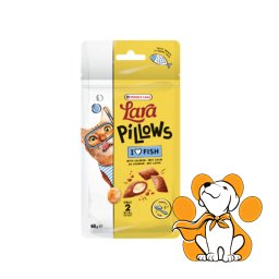 Lara Pillows with Salmon 60g, Hrskavi Jastučići Sa Lososom