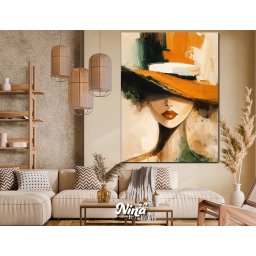 Moderne slike na platnu Elegantna dama ms278