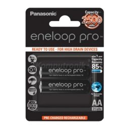 Panasonic baterija Eneloop pro AA punjive (BK-3HCDE/2BE) 2 kom.