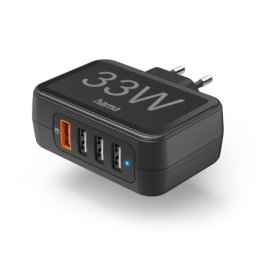Hama stanica za punjenje 33w (1xqc3.0, 3xusb-a) ( 201629 )