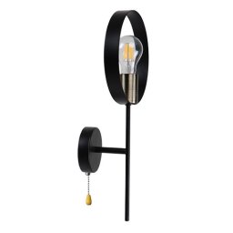 Zidna lampa crna 1xE27 Max.60W 220V M11075-1Z Mitea Lighting