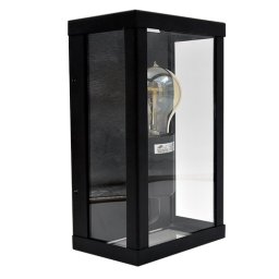 Zidna lampa crna Max.60W IP44 1xE27 baštenska M944 C