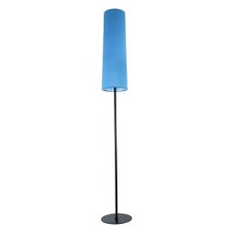 Podna lampa plava crna+ 1xE27 M36