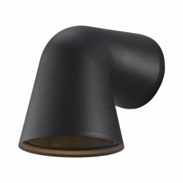Zidna lampa crna Max.35W IP44 1xGU10 baštenska M952030 C