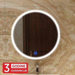 Ogledalo sa pozadinskim LED osvetljenjem Touch dimmer CCT 3000-6500K IP44 20W 600x25mm 3Y M209490
