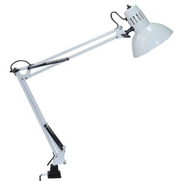 Stona lampa bela 1x40W E27 M1070