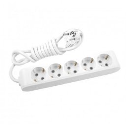 Priklj.prenosna petostruka 5Mx2m 3x1,5mm2 16A 250V WLTB0452-2WH EU4 X-tendia bela Panasonic