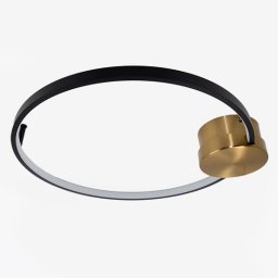 LED plafonska lampa staro zlato 600mm crna + 37W 3000K M10913-2 BR